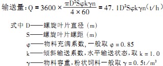 飼料製粒機(ji)計算公式 飼(si)料製(zhi)粒(li)機(ji)計算公式(shi)